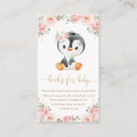 Penguin Blush Pink Floral Bring Books for Baby 