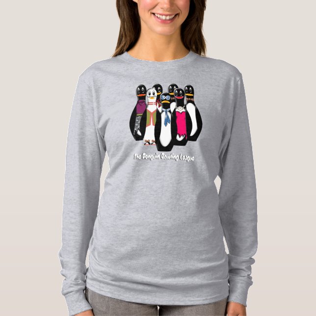 Penguin Bowling League T-Shirt (Front)