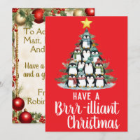 Penguin Brilliant Christmas Tree