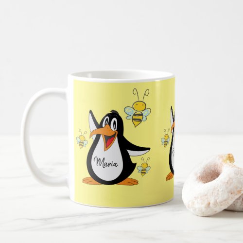 Penguin Bumblebee Mug