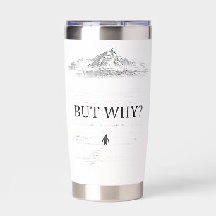 Penguin But Why Mountains Penguin Insulated Tumbler