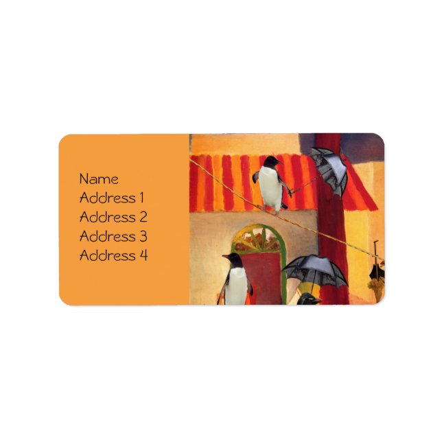 Penguin Cafe Label (Front)