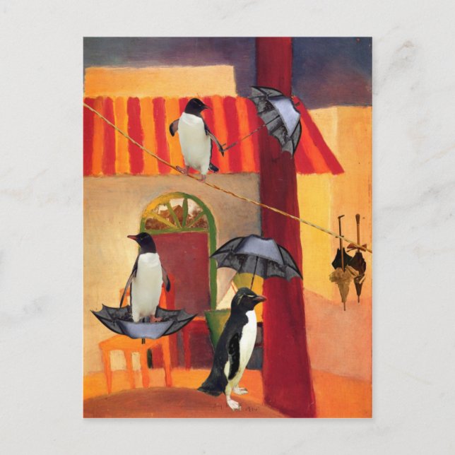 Penguin Cafe Postcard (Front)
