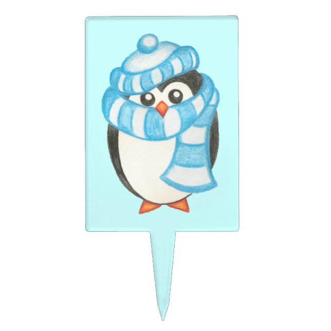 Penguin Cake Topper (Front)