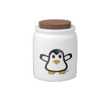 Penguin Candy / Cookie / Treat Jar at Zazzle