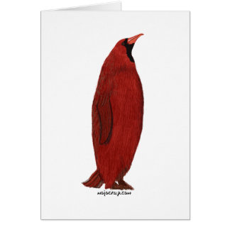 Penguin Cardinal (Male) Cards