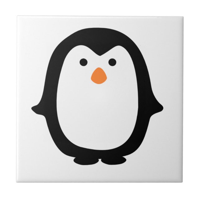 Penguin Ceramic Tile (Front)