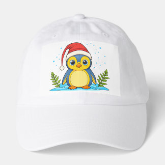 Penguin Cheer Holiday Hat