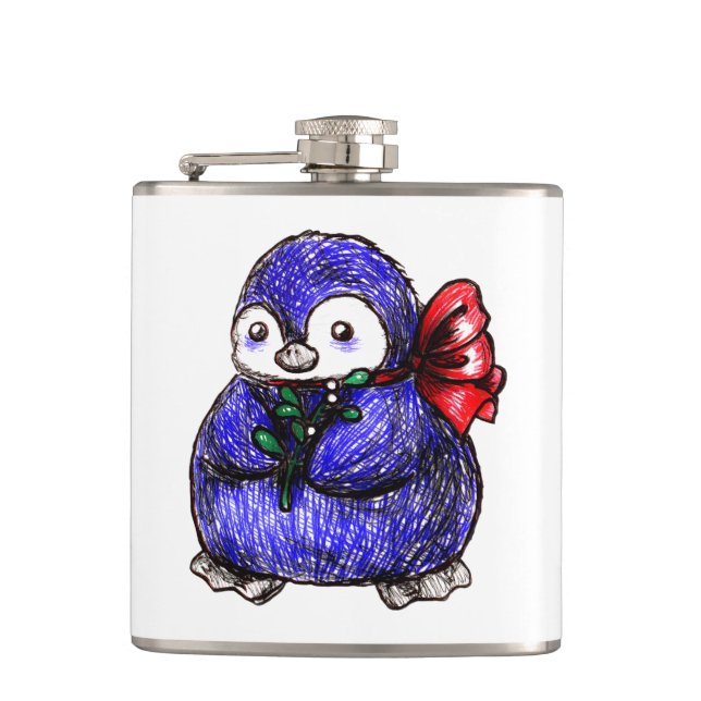 Penguin Chick Flask (Front)