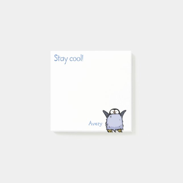 Penguin Chick Happy Notes (Front)