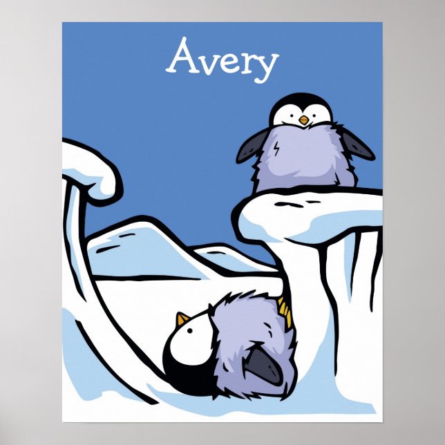Penguin Chick Slide Poster (Front)