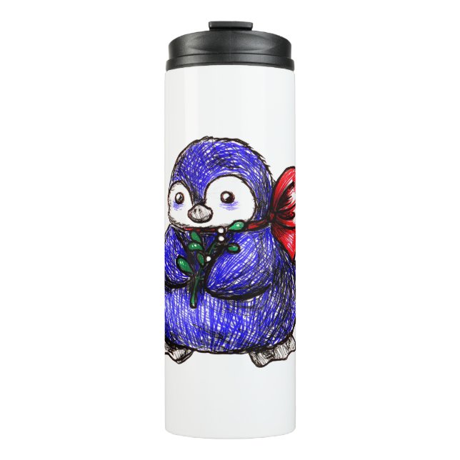 Penguin Chick Thermal Tumbler (Front)