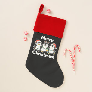 Penguin Christmas Animals Cute Penguins Stocking