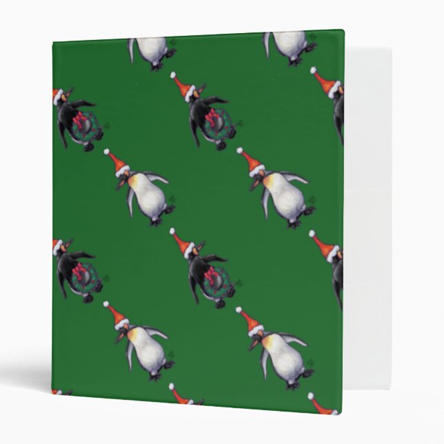 Penguin Christmas Binder (Front/Inside)