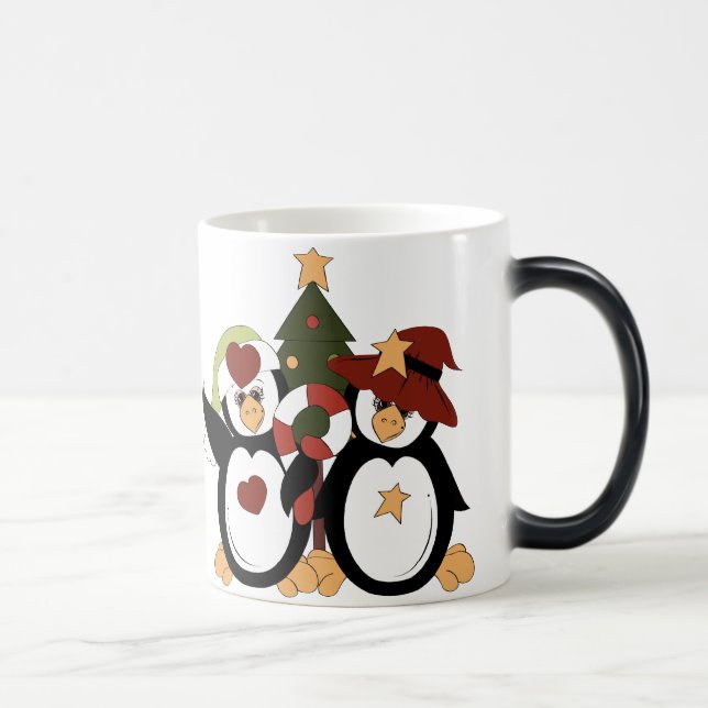 Penguin Christmas Gift Mug (Right)