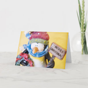 Penguin • Christmas Greeting Card