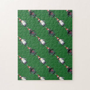 Penguin Christmas Jigsaw Puzzle