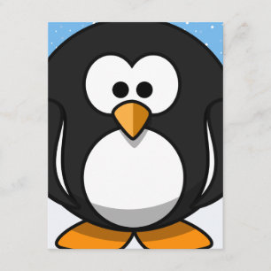Penguin Christmas Party Invitation