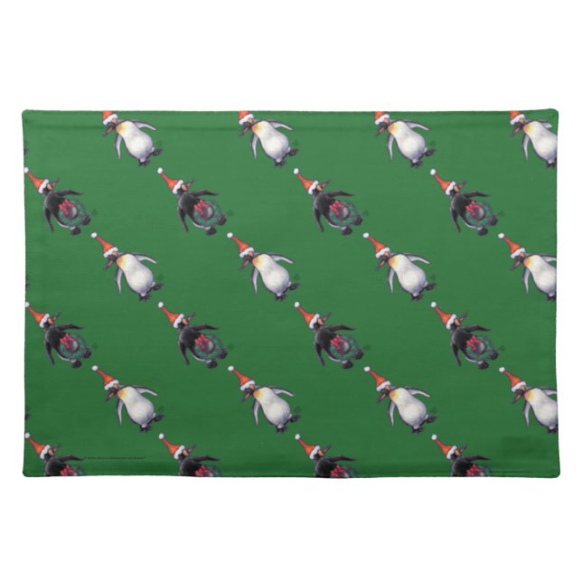 Penguin Christmas Placemat (Front)