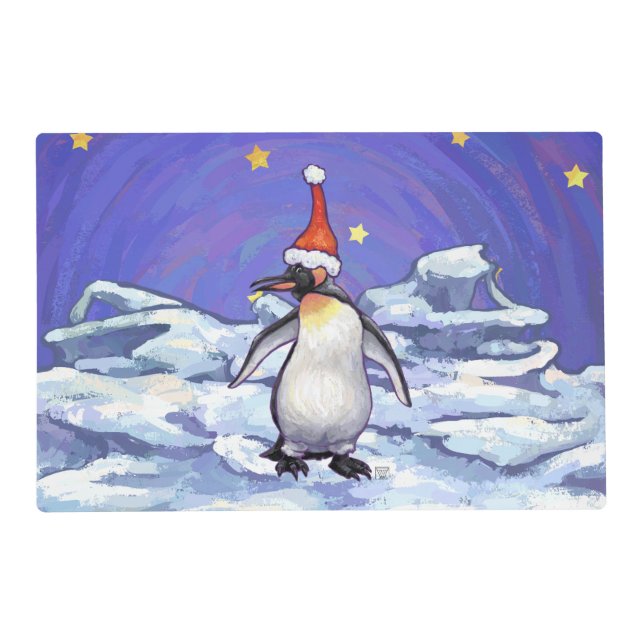 Penguin Christmas Placemat (Front)