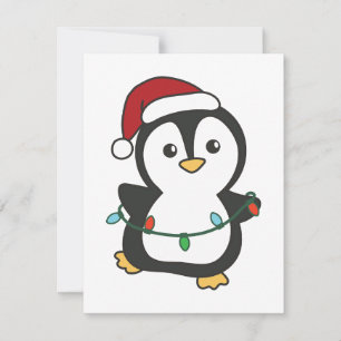 Penguin Christmas Winter Animals Holiday Penguines