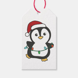 Penguin Christmas Winter Animals Holiday Penguines Gift Tags