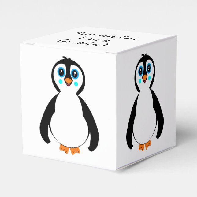 Penguin Classic favor box (Front Side)