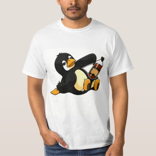 Penguin coding Christmas T_Shirt