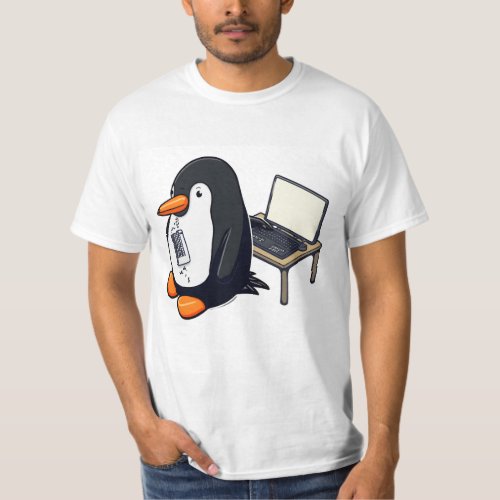 Penguin coding  T_Shirt