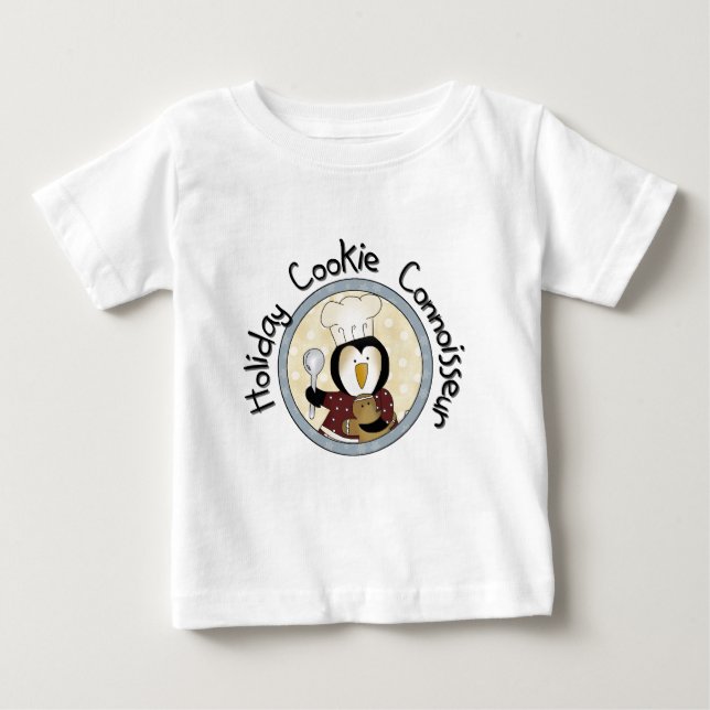 Penguin Cookie Connoisseur T-shirts and Gifts (Front)