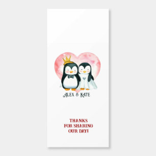 Penguin Couple Hershey's Miniatures