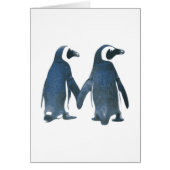 Penguin Couple Holding Hands (Front)