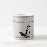 Penguin Courage Coffee Mug at Zazzle