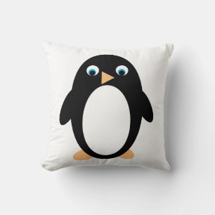 Penguin Cute Animal Throw Pillow