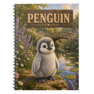 Penguin Cute Baby Storybook Nursery Animal Notebook