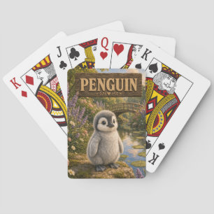 Penguin Cute Baby Storybook Nursery Animal Poker Cards