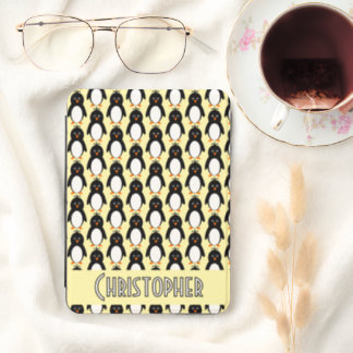 Penguin Design Any Colour Background Kindle Cover