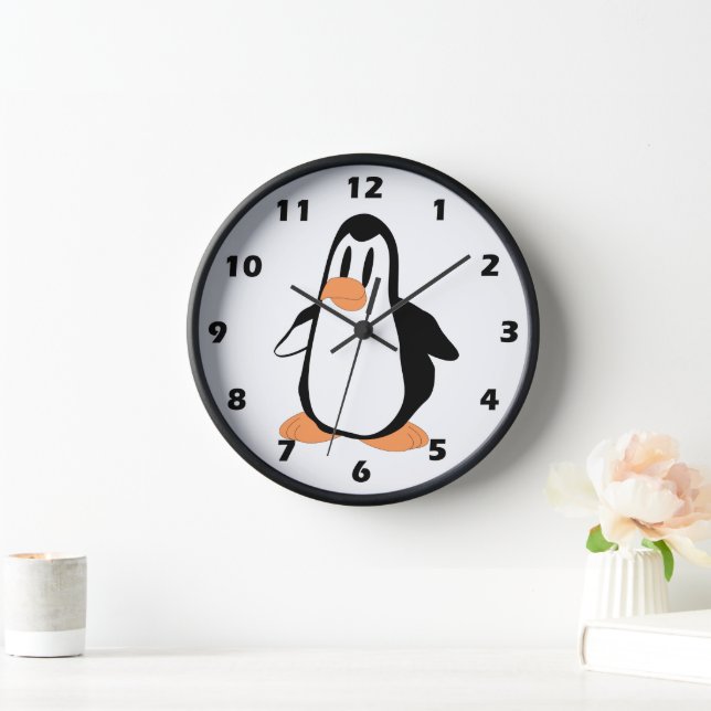 Penguin Design Clock (Home)