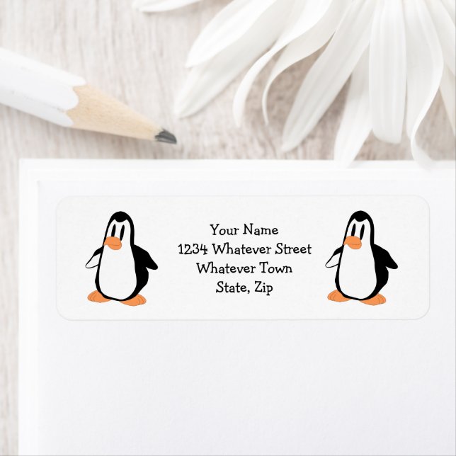 Penguin Design Label (Insitu)