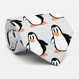 Penguin Design Neck Tie
