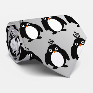 Penguin Design Neck Tie