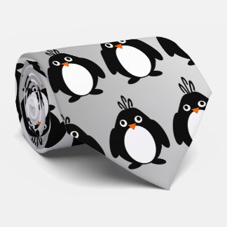 Penguin Design Neck Tie