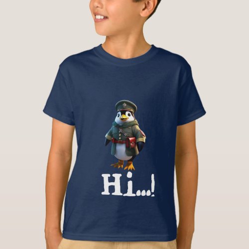 Penguin design t_shirt 