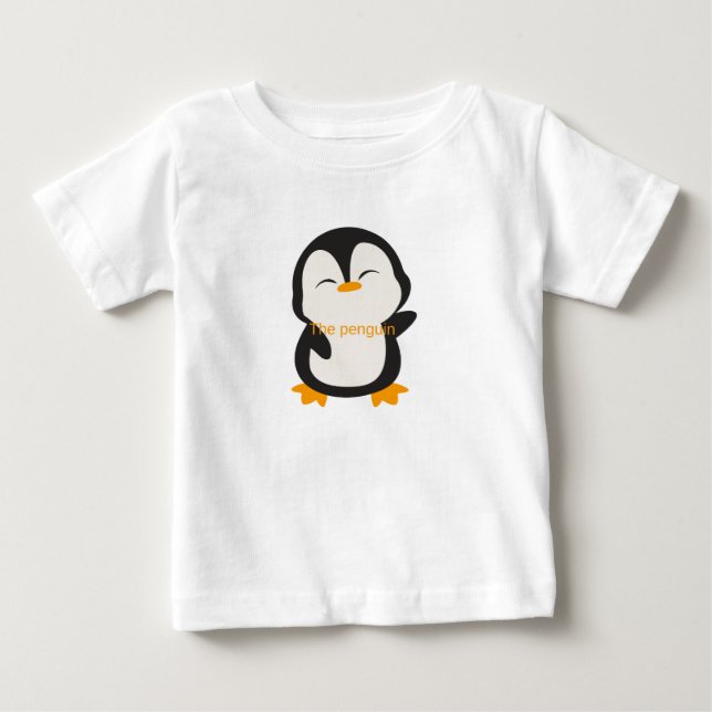penguin design T-shirt for kids uniqe design (Front)