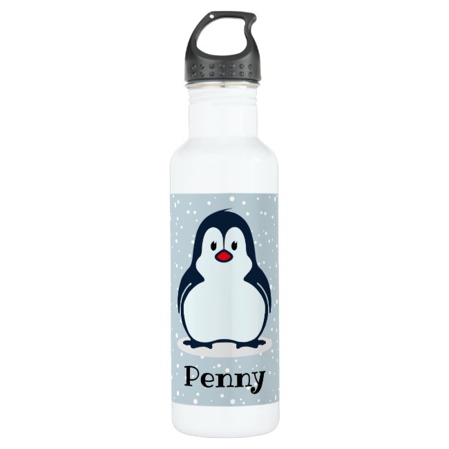 Penguin Design Water Bottle