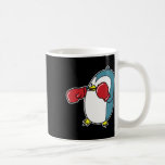 Penguin Does Boxing  Coffee Mug