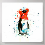 Penguin Dreams Poster at Zazzle