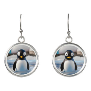 Penguin Earrings