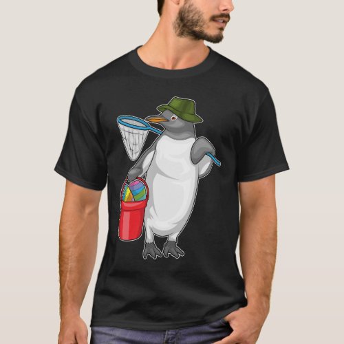 Penguin Easter Easter egg Fishing T_Shirt