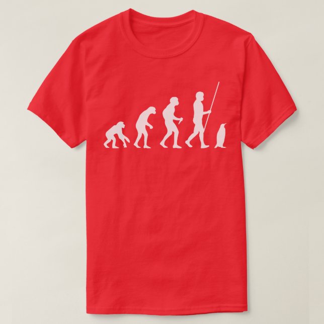 Penguin Evolution T-Shirt (Design Front)